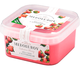 Медовое суфле с клубникой Medolubov BOX 650мл