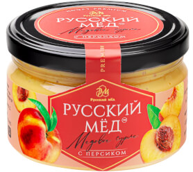 Медовое суфле с персиком Русский мёд 250мл