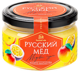 Медовое суфле манго-маракуйя Русский мёд 250мл