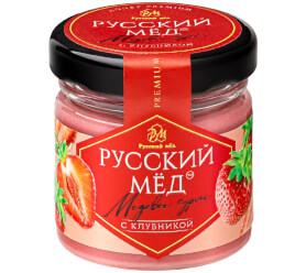 Медовое суфле с клубникой (Русский мед) 40мл
