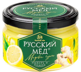 Медовое суфле имбирь и лимон Русский мёд 250мл