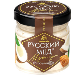 Медовое суфле кокос-миндаль (Русский мед) 40мл