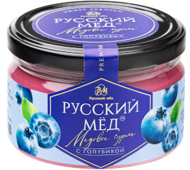 Медовое суфле с голубикой Русский мёд 250мл