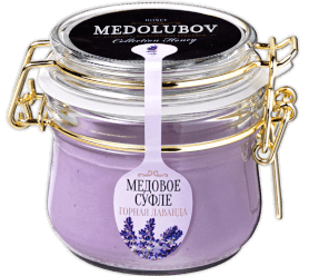 Медовое суфле Медолюбов Горная Лаванда (бугель) 250мл